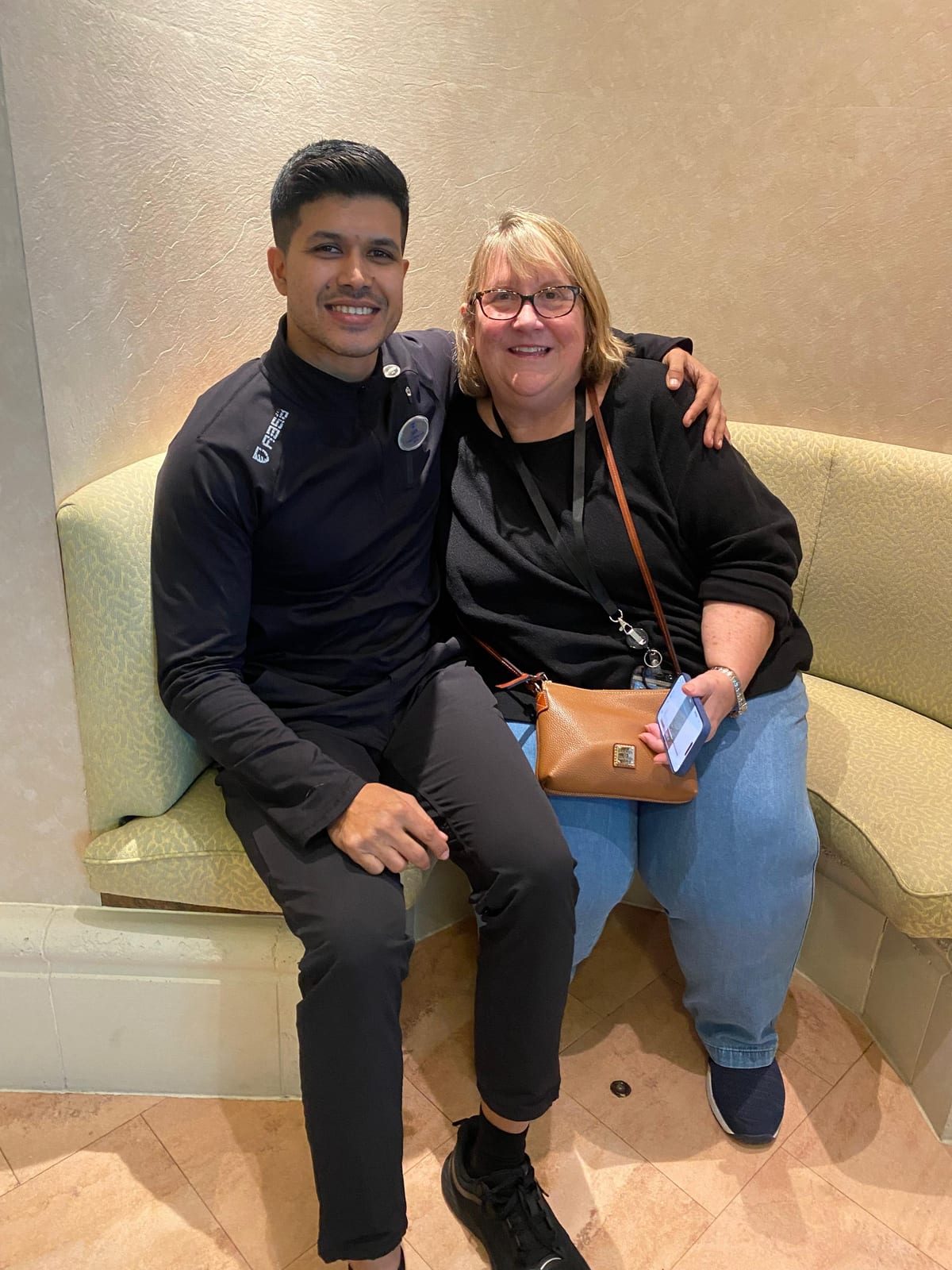 Bassam Mallick — A warm moment with a valued guest
