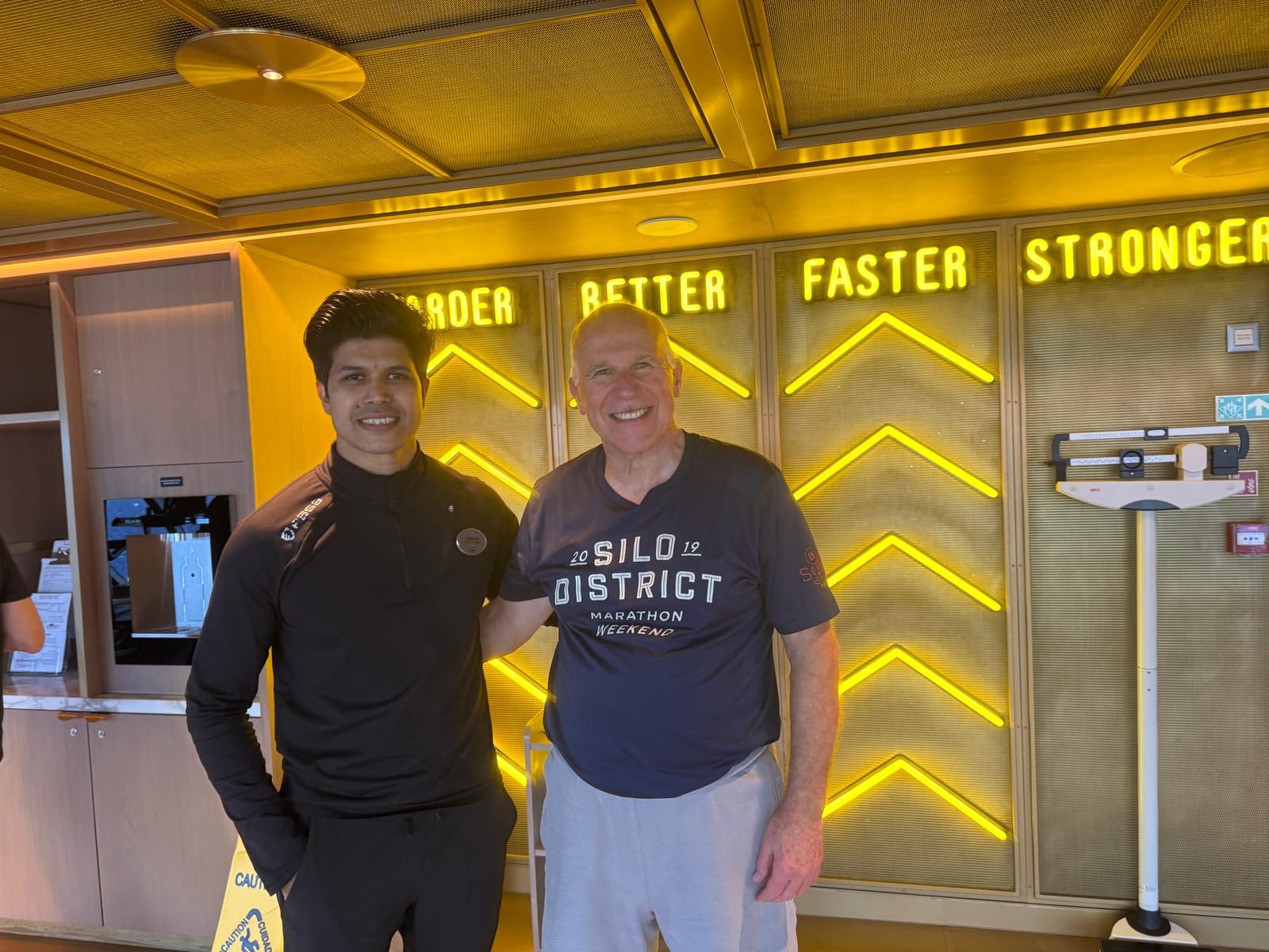 Bassam Mallick — Celebrating progress in the fitness centre